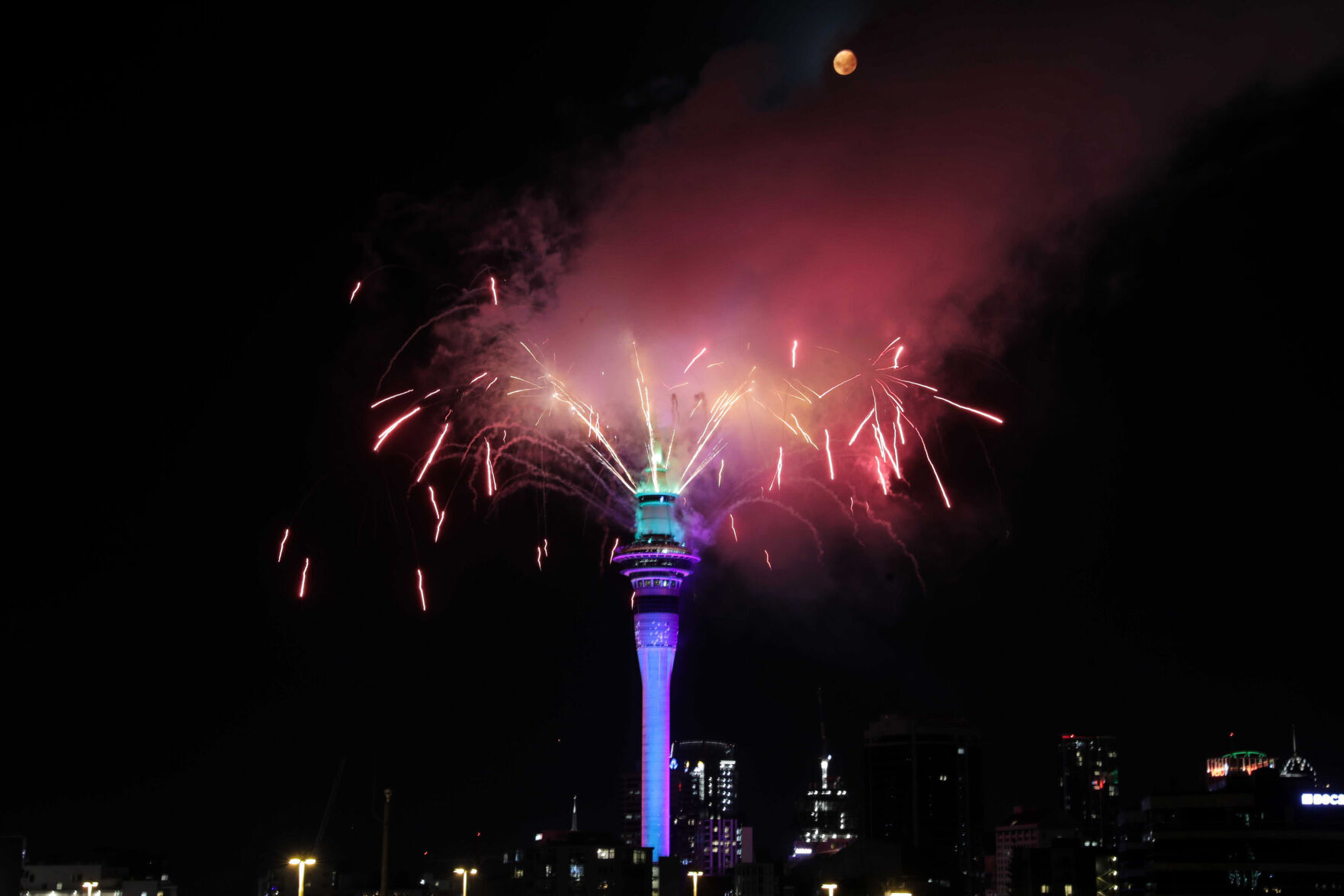 Virus Outbreak New Zealand New Years Eve